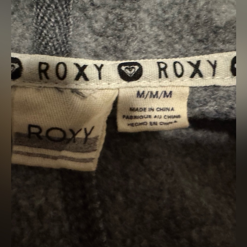 NWOT Roxy Hooded Zip Up Jacket - Picture 5 of 6